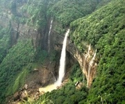Nohkalikai Falls Cherrapunji